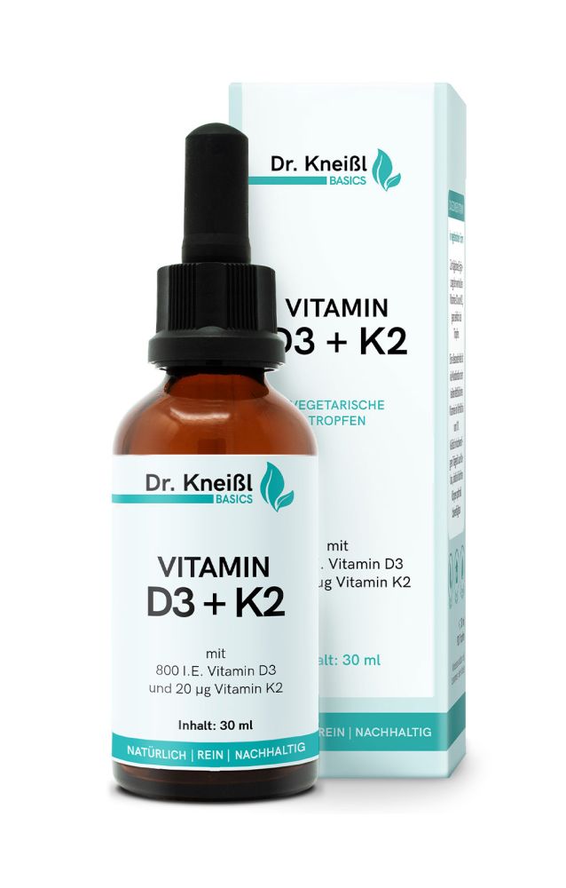 Dr. Kneißl BASICS: Vitamin D3 + K2